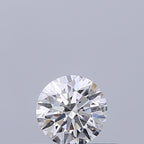 Diamante Naturale Taglio Brillante 0.3ct EX/EX/VG D VS2 - GIA - 4.25x4.29x2.66mm