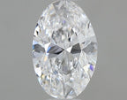 Diamante Naturale Taglio Ovale 0.5ct G/EX D VVS2 - GIA - 6.53x4.26x2.74mm