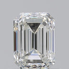 Diamante Naturale Taglio Smeraldo 0.9ct VG/EX I IF - GIA - 6.27x4.52x3.13mm