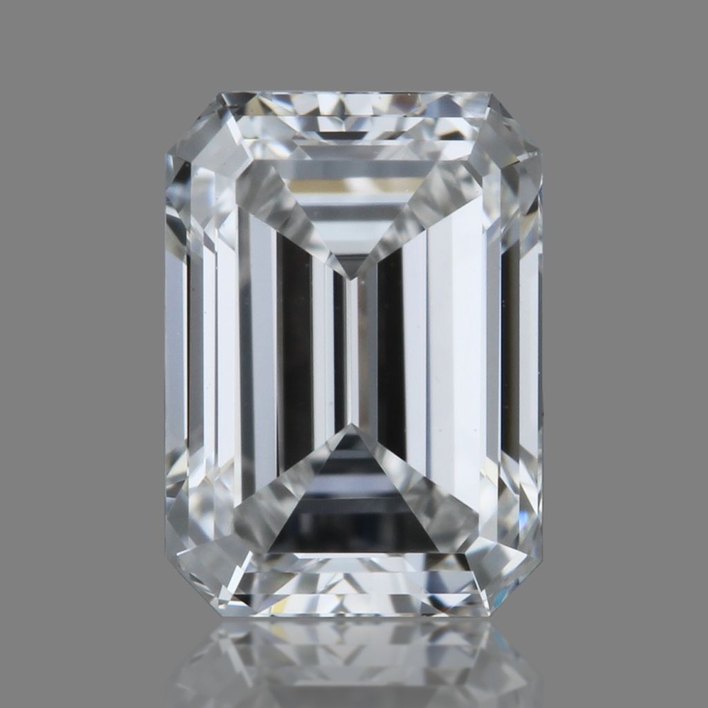 Diamante Naturale Taglio Smeraldo 0.32ct VG/VG E VVS2 - GIA - 4.57x3.29x2.22mm