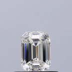 Diamante Naturale Taglio Smeraldo 0.51ct EX/EX H IF - IGI - 5.21x3.78x2.6mm