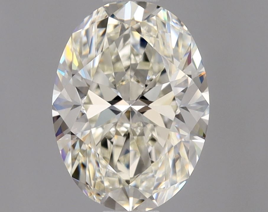 Diamante Naturale Taglio Ovale 0.9ct VG/EX J VVS1 - GIA - 7.22x5.36x3.46mm