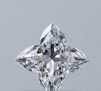 Diamante Naturale Taglio Stella 0.53ct VG/EX F VVS2 - GIA - 4.5x4.44x3.19mm