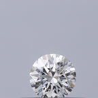 Diamante Taglio Brillante 0.18ct EX/VG/EX E VVS1 - GIA - 3.6x3.62x2.26mm