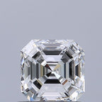 Diamante Naturale Taglio Asscher 0.7ct VG/EX D VVS1 - GIA - 4.89x4.89x3.26mm