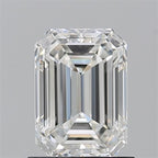 Diamante Naturale Taglio Smeraldo 1.21ct EX/EX H VVS2 - GIA - 7.19x5.12x3.4mm