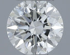 Diamante Naturale Taglio Brillante 0.5ct 3EX I VVS1 - IGI - 4.98x5.01x3.19mm