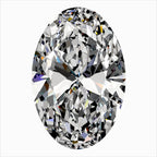 Diamante Naturale Taglio Ovale 0.31ct EX/EX F VVS1 - IGI - 5.74x3.8x2.3mm