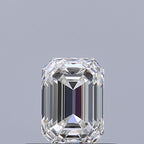 Diamante Naturale Taglio Smeraldo 0.51ct VG/EX G VVS2 - GIA - 5.3x3.78x2.57mm