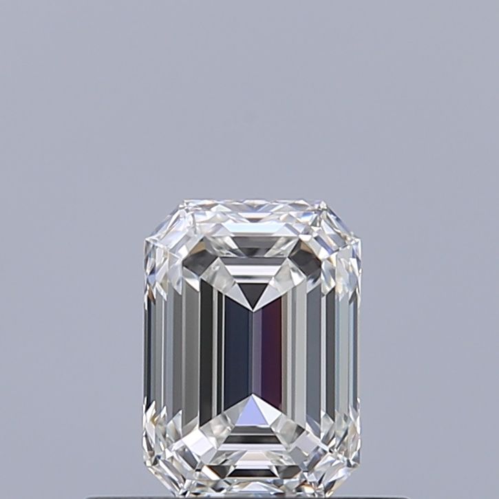 Diamante Naturale Taglio Smeraldo 0.51ct VG/EX G VVS2 - GIA - 5.3x3.78x2.57mm