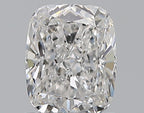 Diamante Taglio Cushion Modificato 1.03ct EX/EX E VVS2 - GIA - 6.52x5.28x3.55mm