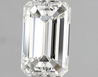 Diamante Naturale Taglio Smeraldo 0.9ct VG/VG G VVS1 - IGI - 7.06x4.36x3.17mm