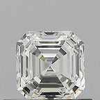 Diamante Naturale Taglio Asscher 0.6ct VG/EX I IF - GIA - 4.63x4.54x3.11mm