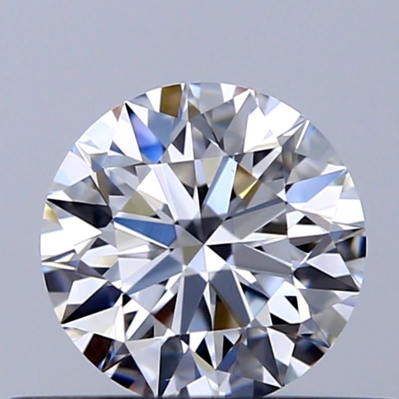 Diamante Naturale Taglio Brillante 0.42ct 3EX D VS1 - GIA - 4.77x4.8x2.96mm