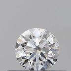 Diamante Naturale Taglio Brillante 0.3ct VG/EX/VG D VS1 - GIA - 4.24x4.2x2.68mm
