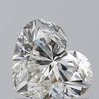 Diamante Naturale Taglio Cuore 0.84ct EX/VG I VVS2 - GIA - 5.62x6.52x3.9mm