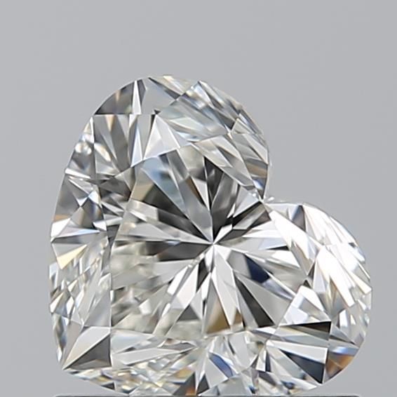 Diamante Naturale Taglio Cuore 0.84ct EX/VG I VVS2 - GIA - 5.62x6.52x3.9mm