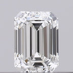 Diamante Naturale Taglio Smeraldo 0.18ct G/VG G VVS1 - GIA - 3.76x2.7x1.85mm