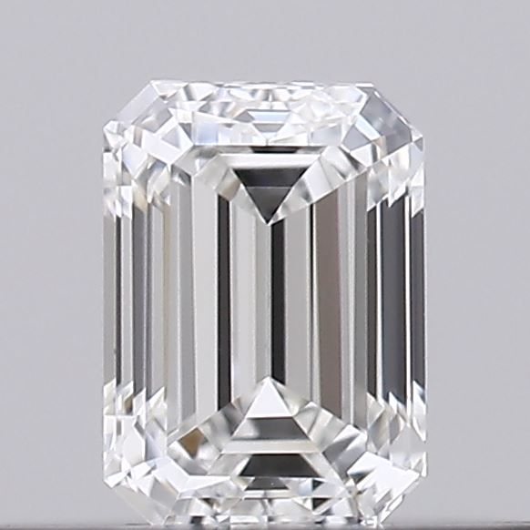 Diamante Naturale Taglio Smeraldo 0.18ct G/VG G VVS1 - GIA - 3.76x2.7x1.85mm