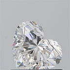 Diamante Naturale Taglio Cuore 0.7ct EX/EX F VVS1 - GIA - 5.28x6.22x3.71mm