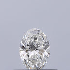 Diamante Naturale Taglio Ovale 0.3ct EX/EX F IF - IGI - 5.37x3.77x2.35mm