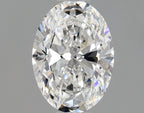Diamante Naturale Taglio Ovale 0.53ct VG/VG E VS2 - GIA - 6.45x4.64x2.77mm