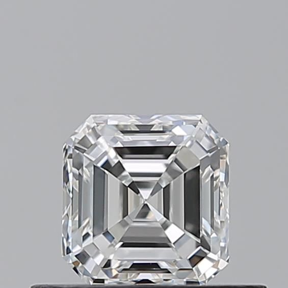 Diamante Naturale Taglio Asscher 0.5ct VG/EX F VS1 - GIA - 4.36x4.21x2.98mm