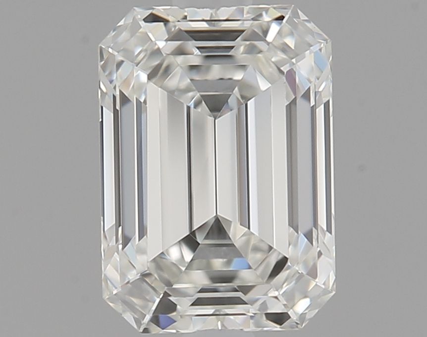 Diamante Naturale Taglio Smeraldo 0.71ct VG/EX I IF - GIA - 5.95x4.26x2.85mm