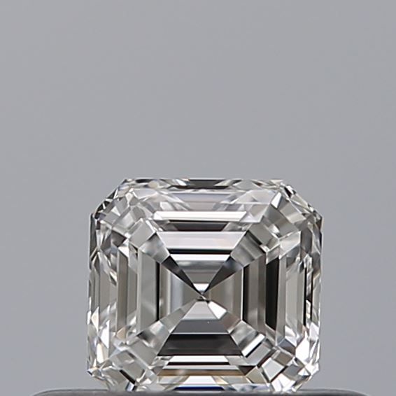 Diamante Taglio Smeraldo Quadrato 0.31ct VG/EX D VVS1 - GIA - 3.73x3.67x2.47mm
