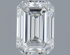 Diamante Naturale Taglio Smeraldo 1.08ct EX/EX G VVS1 - IGI - 7.08x4.9x3.21mm