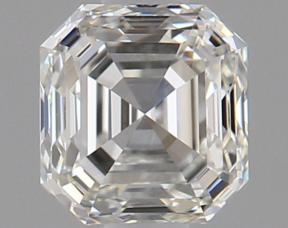 Diamante Naturale Taglio Asscher 0.7ct VG/EX J VVS1 - GIA - 4.86x4.61x3.28mm