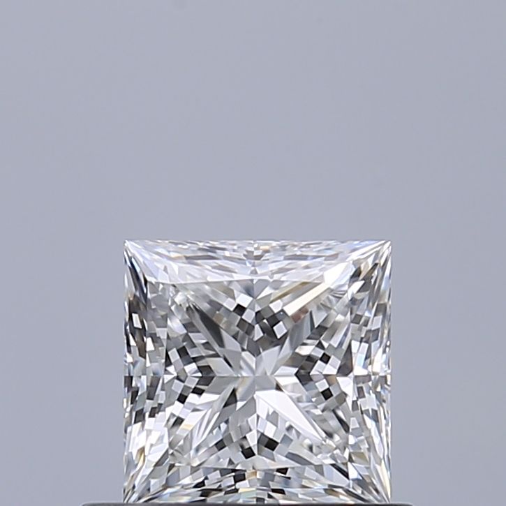 Diamante Naturale Taglio Princess 0.6ct VG/EX E VVS2 - GIA - 4.61x4.58x3.3mm