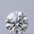 Diamante Naturale Taglio Brillante 0.57ct 3EX G IF - GIA - 5.3x5.34x3.3mm