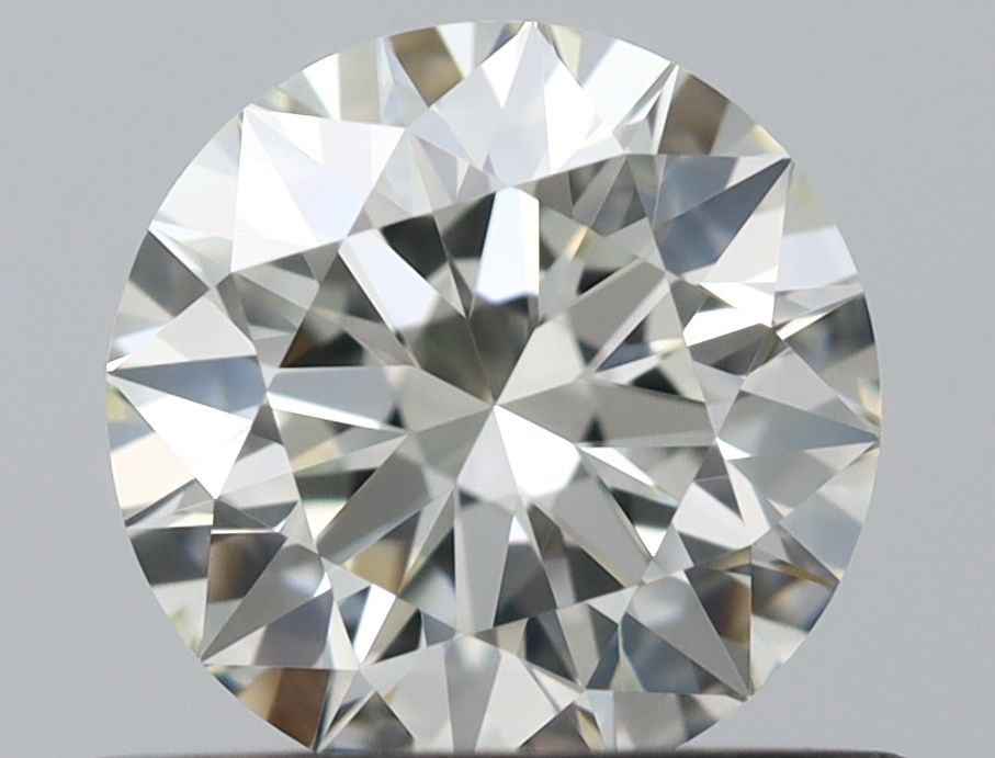 Diamante Naturale Taglio Brillante 0.54ct 3EX J VVS2 - IGI - 5.19x5.25x3.26mm