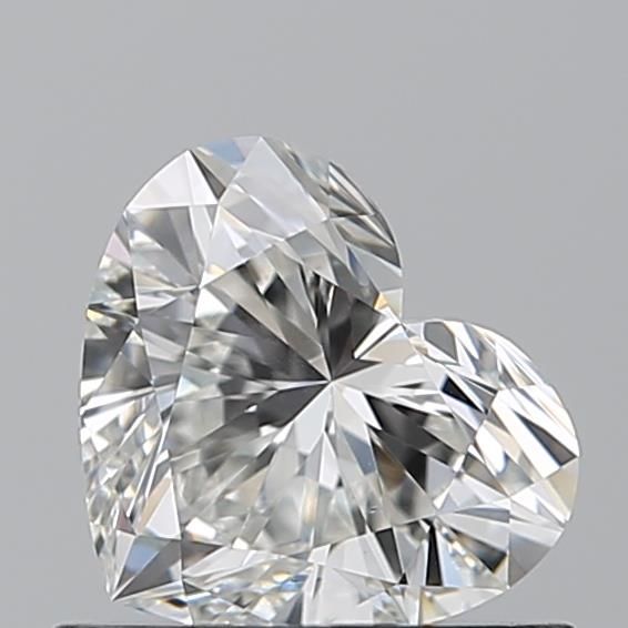 Diamante Naturale Taglio Cuore 0.7ct EX/EX G VS1 - GIA - 5.37x6.25x3.57mm