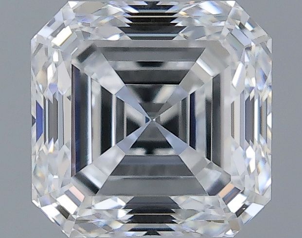 Diamante Naturale Taglio Asscher 0.53ct VG/VG F VS1 - GIA - 4.43x4.34x2.96mm