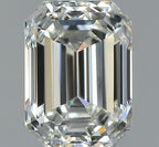 Diamante Naturale Taglio Smeraldo 1ct G/EX H VVS2 - GIA - 6.45x4.77x3.32mm