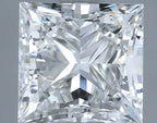Diamante Naturale Taglio Princess 1.21ct EX/EX H VVS1 - IGI - 5.64x5.48x4.12mm