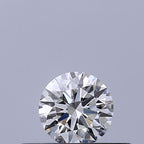 Diamante Naturale Taglio Brillante 0.23ct 3EX D VS1 - IGI - 3.96x3.98x2.43mm