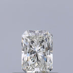 Diamante Naturale Taglio Radiant 0.41ct EX/EX F IF - IGI - 5.16x3.7x2.49mm