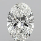 Diamante Naturale Taglio Ovale 0.7ct EX/EX F VS2 - IGI - 7.52x5.17x3.03mm