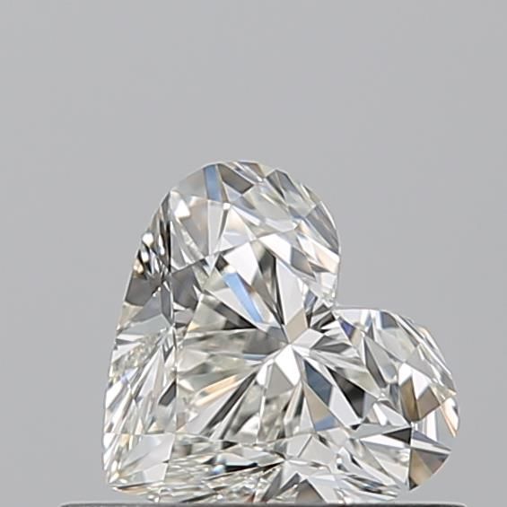 Diamante Naturale Taglio Cuore 0.52ct EX/VG J IF - GIA - 4.98x5.57x3.31mm