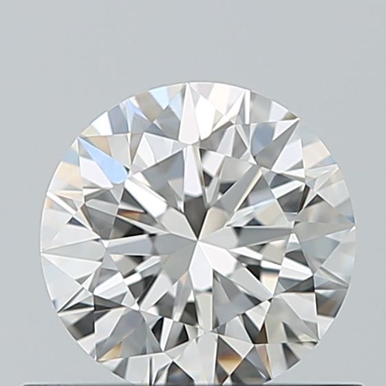 Diamante Naturale Taglio Brillante 0.6ct 3EX F VVS2 - IGI - 5.36x5.41x3.35mm
