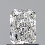 Diamante Naturale Taglio Radiant 0.7ct VG/EX E VS1 - GIA - 6.08x4.37x3.0mm