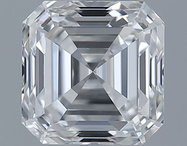 Diamante Naturale Taglio Asscher 0.5ct VG/VG G VVS2 - GIA - 4.33x4.25x2.89mm