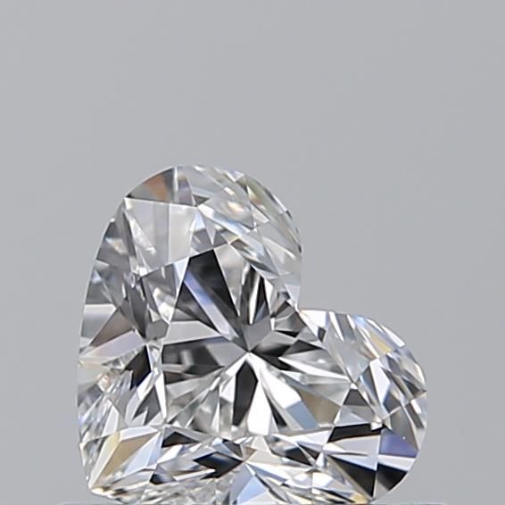 Diamante Naturale Taglio Cuore 0.51ct VG/EX E VVS1 - GIA - 4.77x5.64x3.36mm