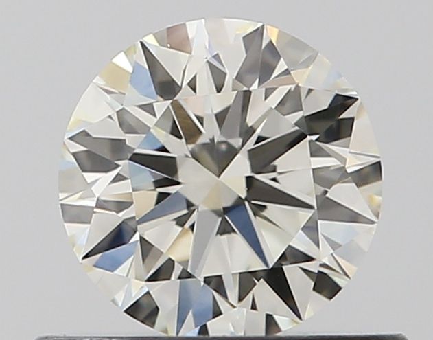 Diamante Naturale Taglio Brillante 0.61ct 3EX J VVS1 - IGI - 5.43x5.49x3.33mm