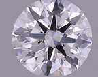 Diamante Naturale Taglio Brillante 0.3ct EX/VG/EX E VS1 - GIA - 4.31x4.26x2.63mm