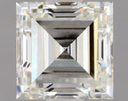Diamante Taglio Radiant Quadrato 0.9ct EX/EX J VVS1 - GIA - 5.16x5.11x3.53mm