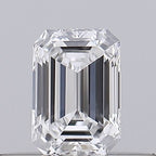 Diamante Naturale Taglio Smeraldo 0.23ct VG/VG D IF - GIA - 4.22x2.95x1.94mm
